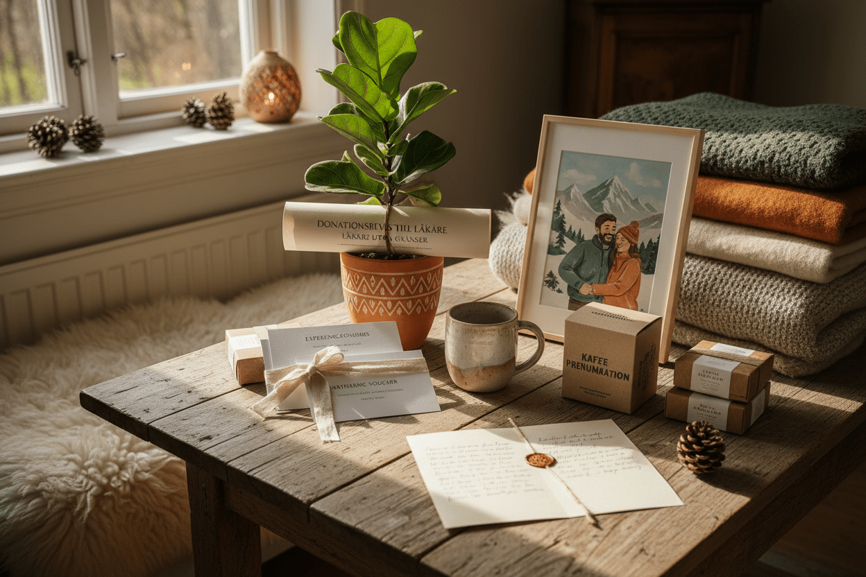 20 presenter till någon som redan har allt