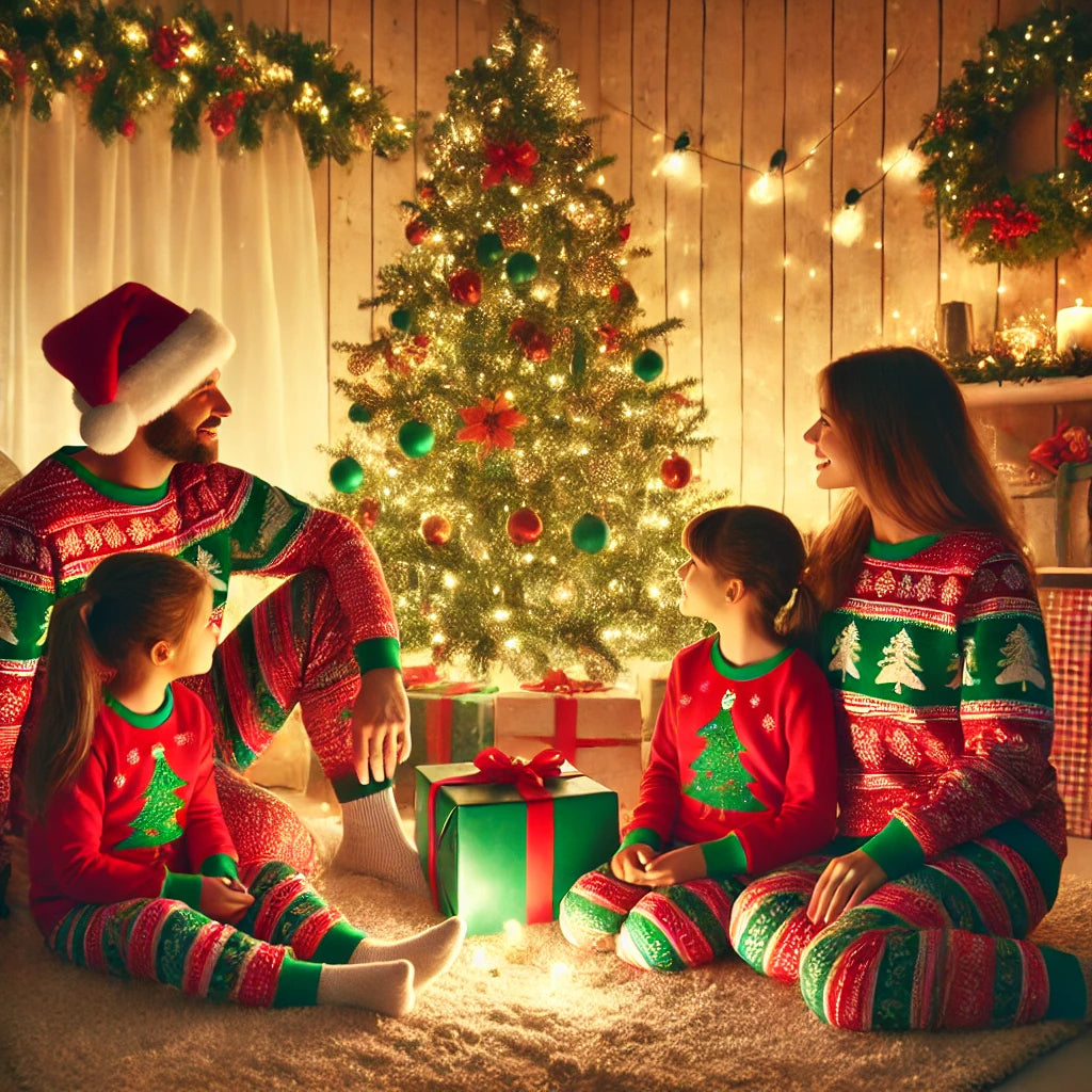 Julpyjamas för Hela Familjen: Skapa Magiska Stunder med Matchande Julkläder - Dossify