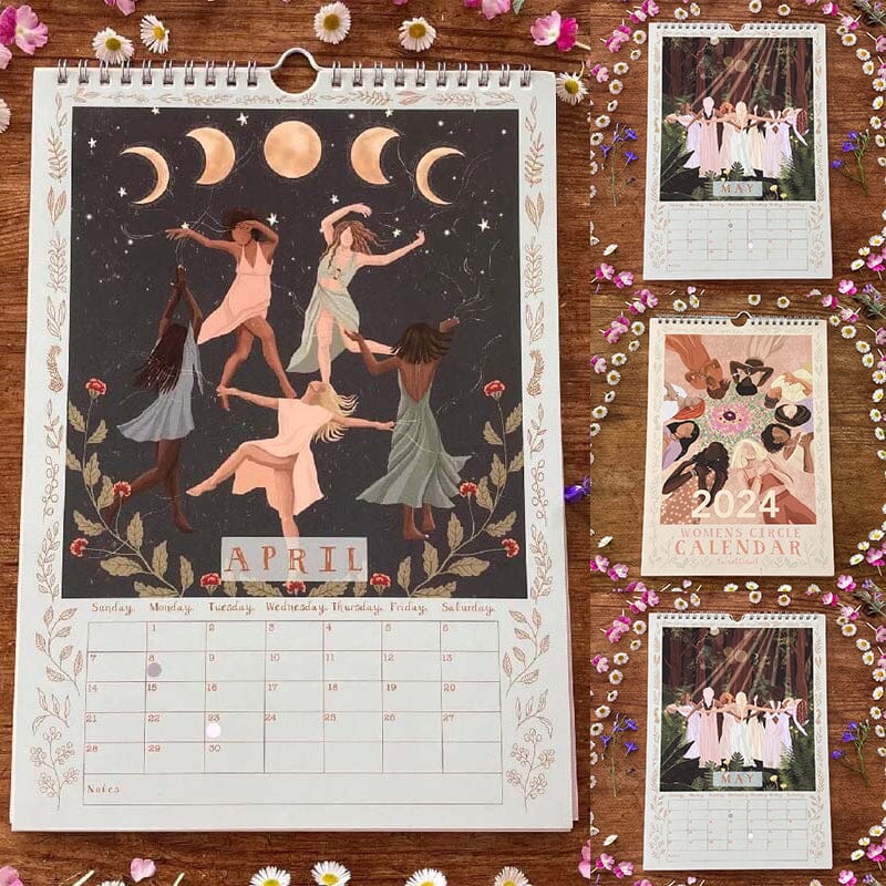 2024 Kvinnocirkeln - vÀggkalender - Dossify
