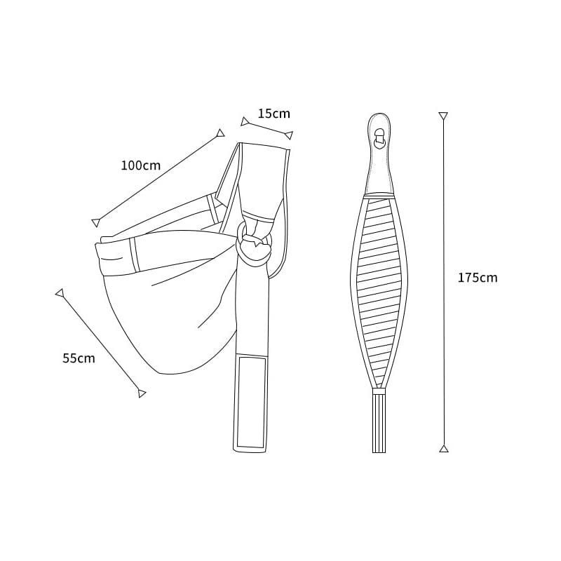 3-i-1 Babysele - Dossify
