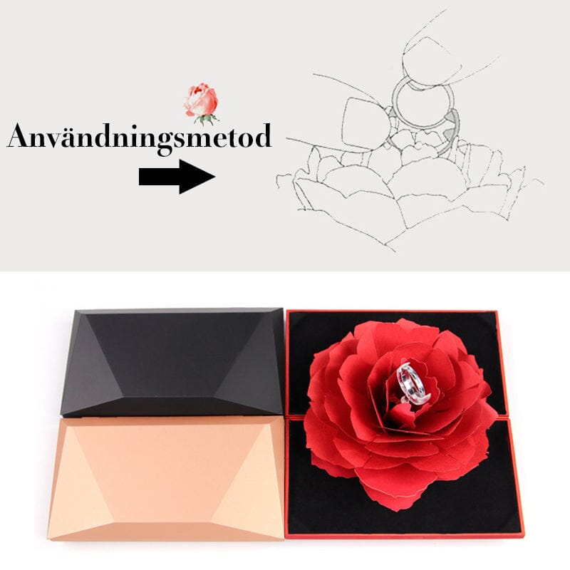 3D Popup Ros Ring Box - Dossify