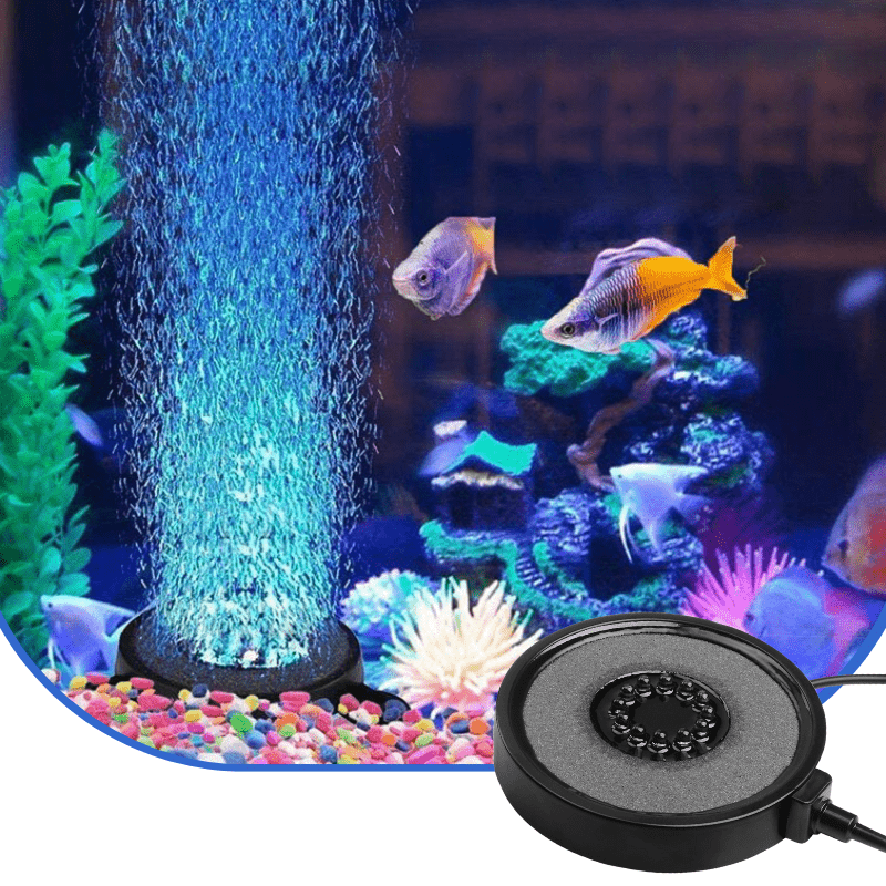Akvarium Färgglad Bubbel-Lampa - Dossify
