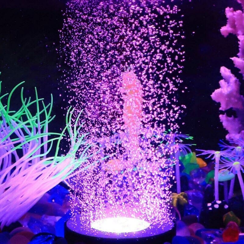 Akvarium Färgglad Bubbel-Lampa - Dossify