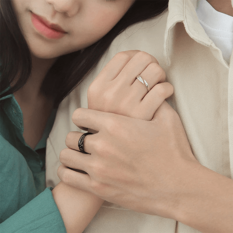 Angel And Demon Par-ringar - Dossify