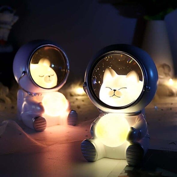 Astronaut LED-nattlampa - Dossify