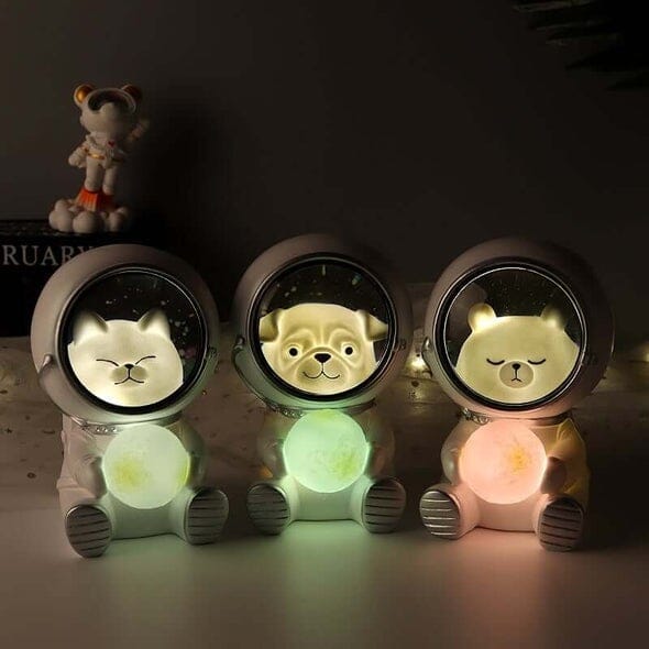Astronaut LED-nattlampa - Dossify