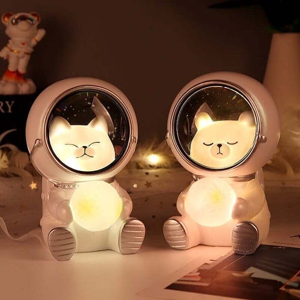 Astronaut LED-nattlampa - Dossify