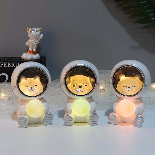 Astronaut LED-nattlampa - Dossify