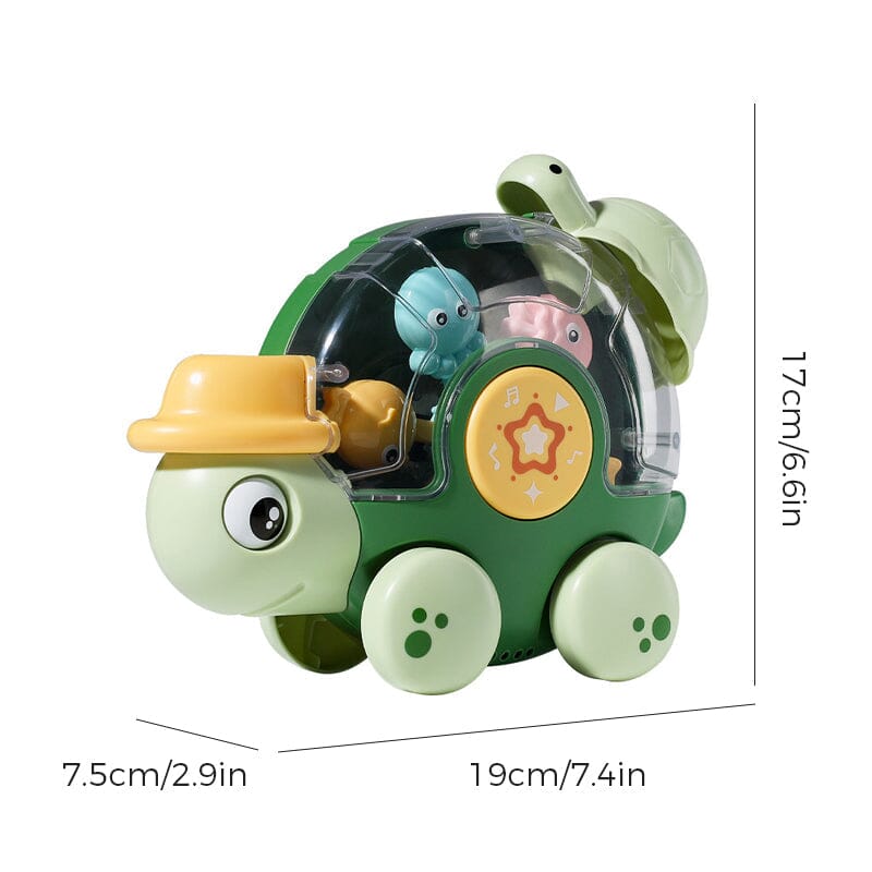 Badleksaker för småbarn - Sköldpadda - Dossify