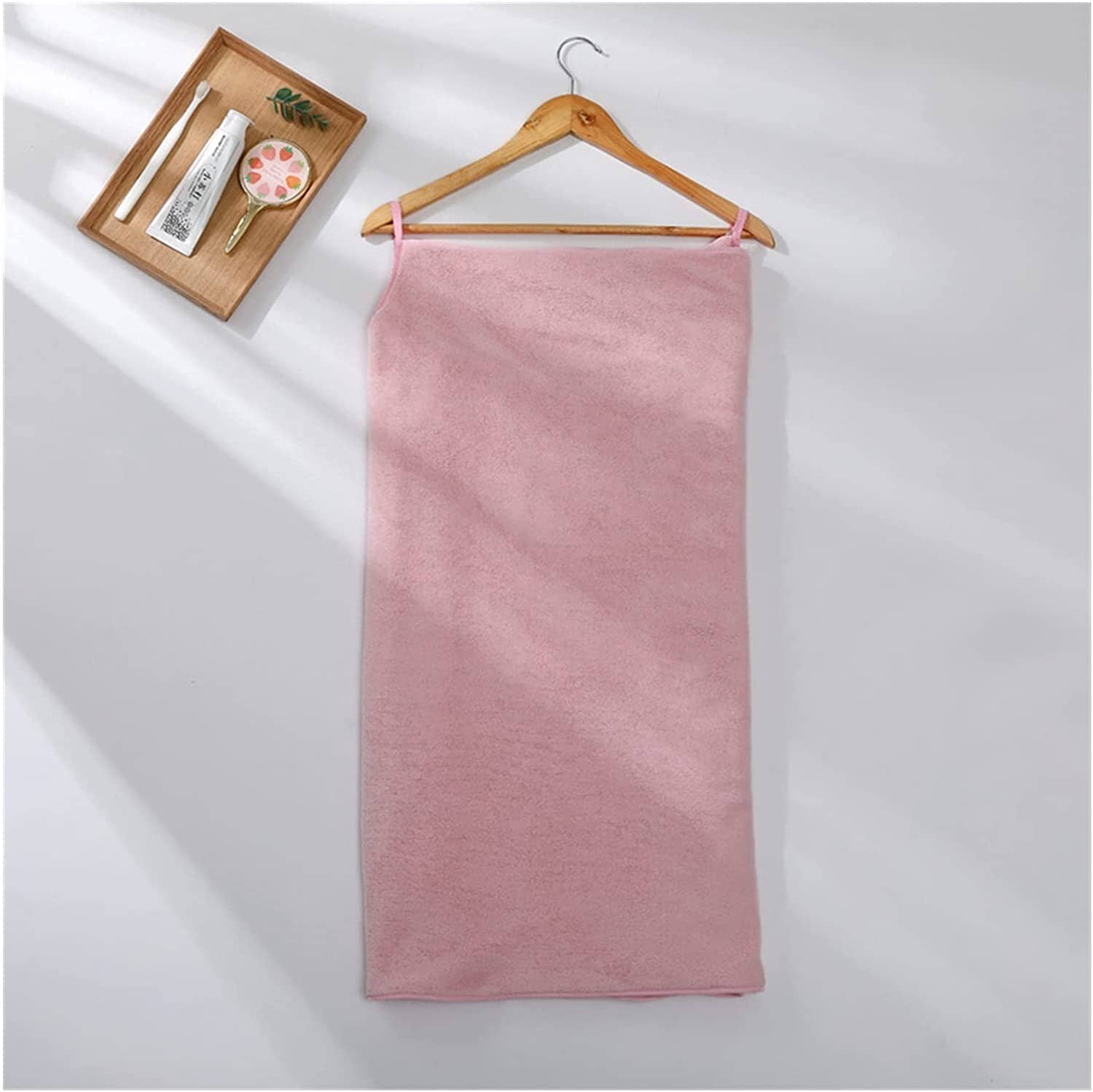 Bärbar korall Fleece handduk - Dossify