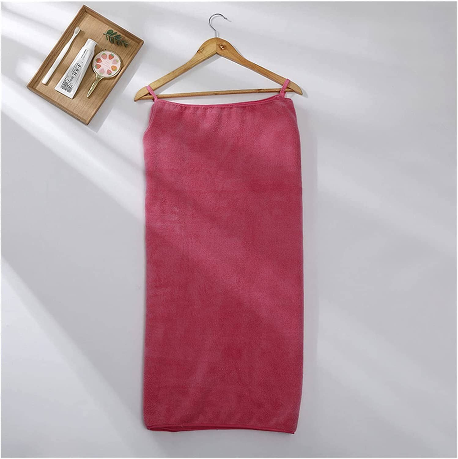 Bärbar korall Fleece handduk - Dossify