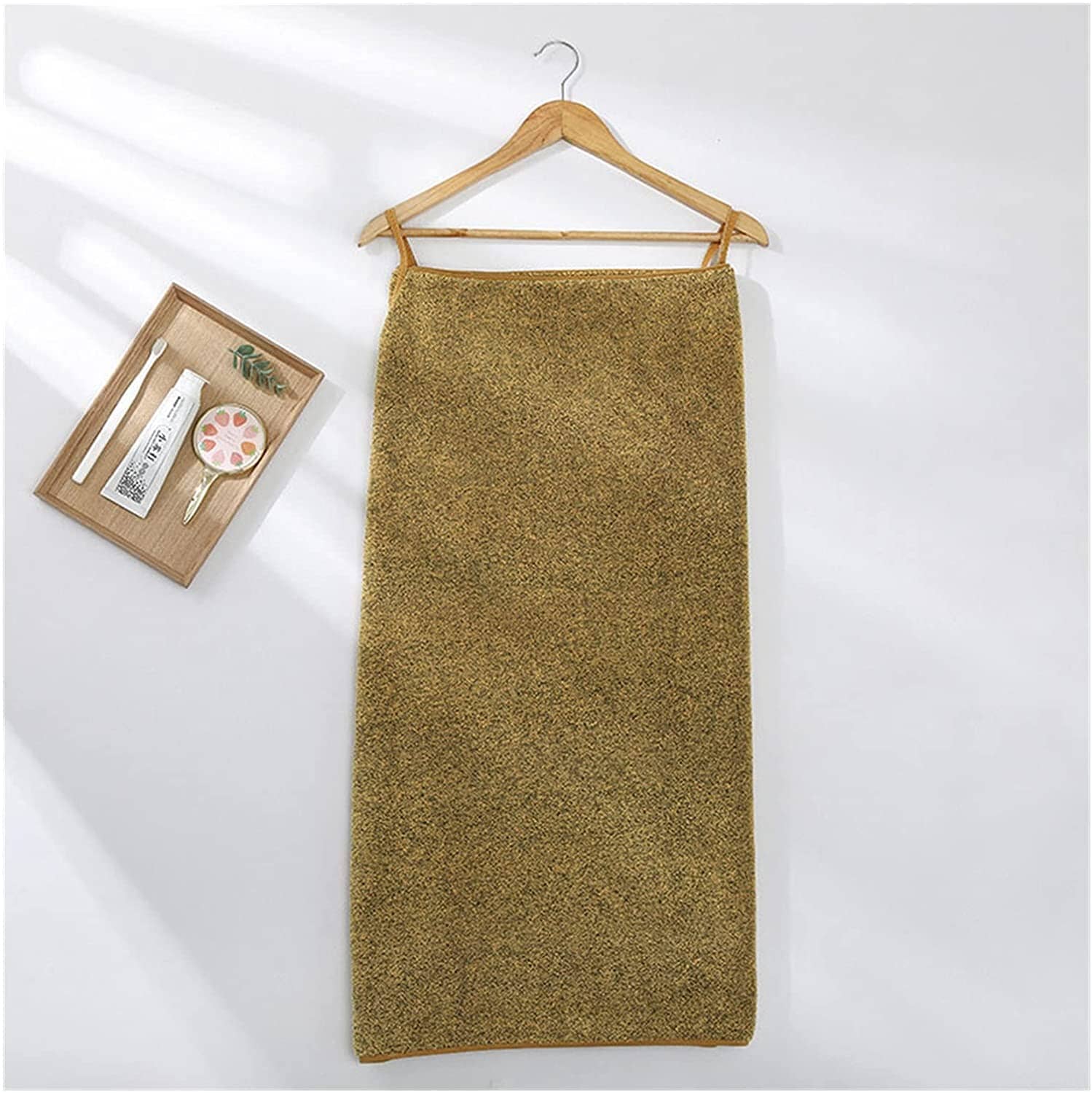 Bärbar korall Fleece handduk - Dossify