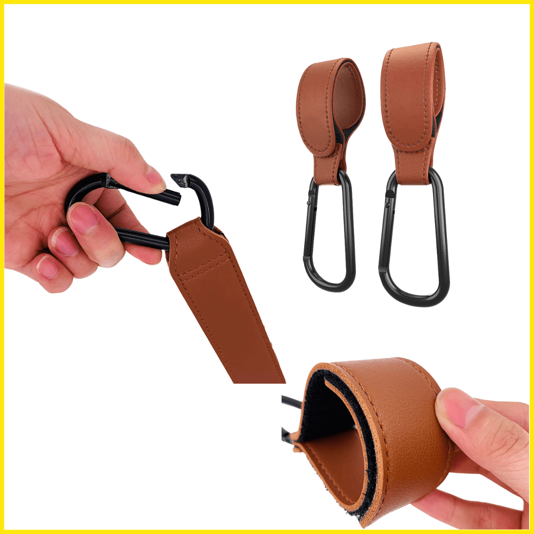 Barnvagnskrokar 2-pack - Dossify