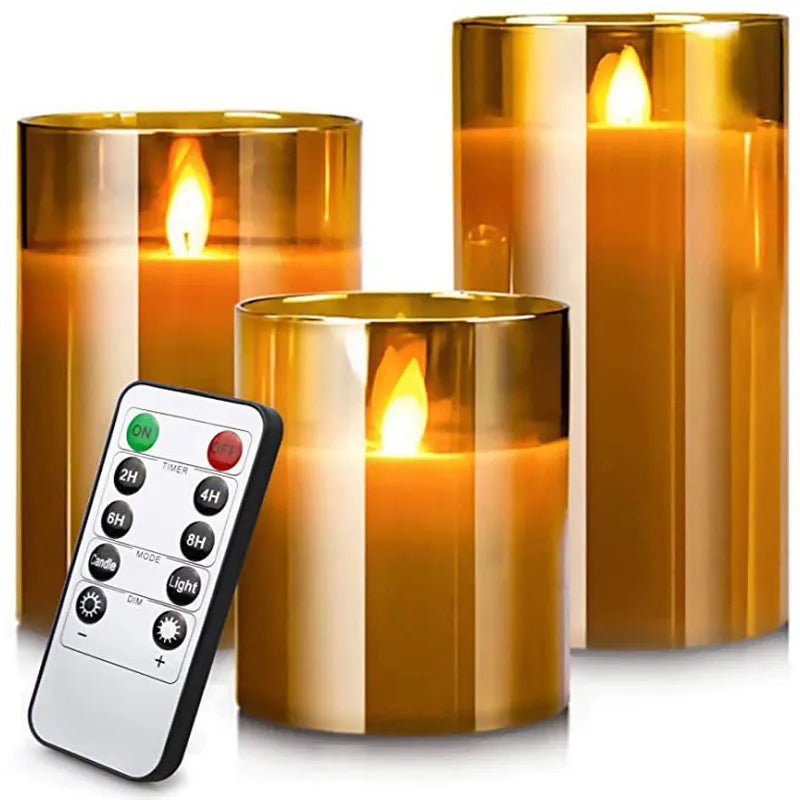 Batteridrivna ljus med timer - Dossify