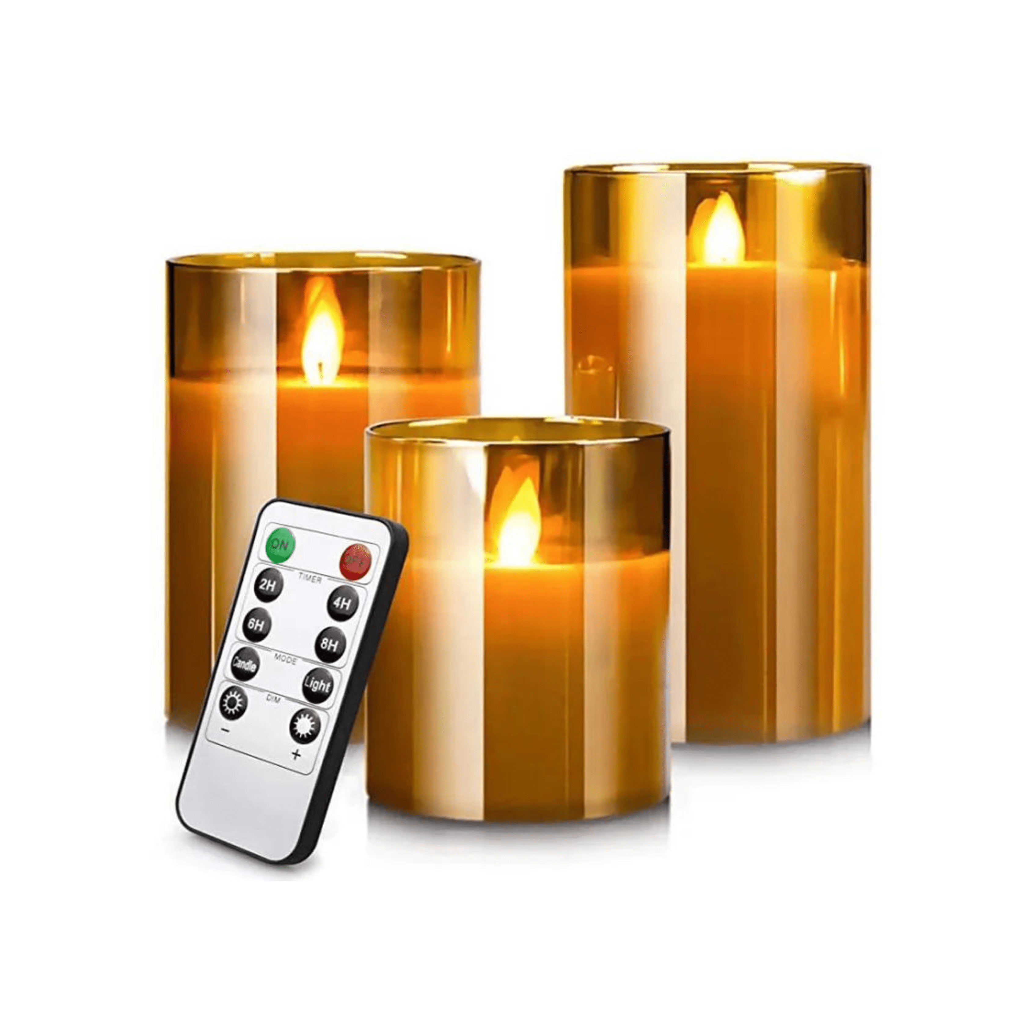 Batteridrivna ljus med timer - Dossify