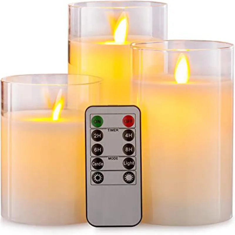 Batteridrivna ljus med timer - Dossify