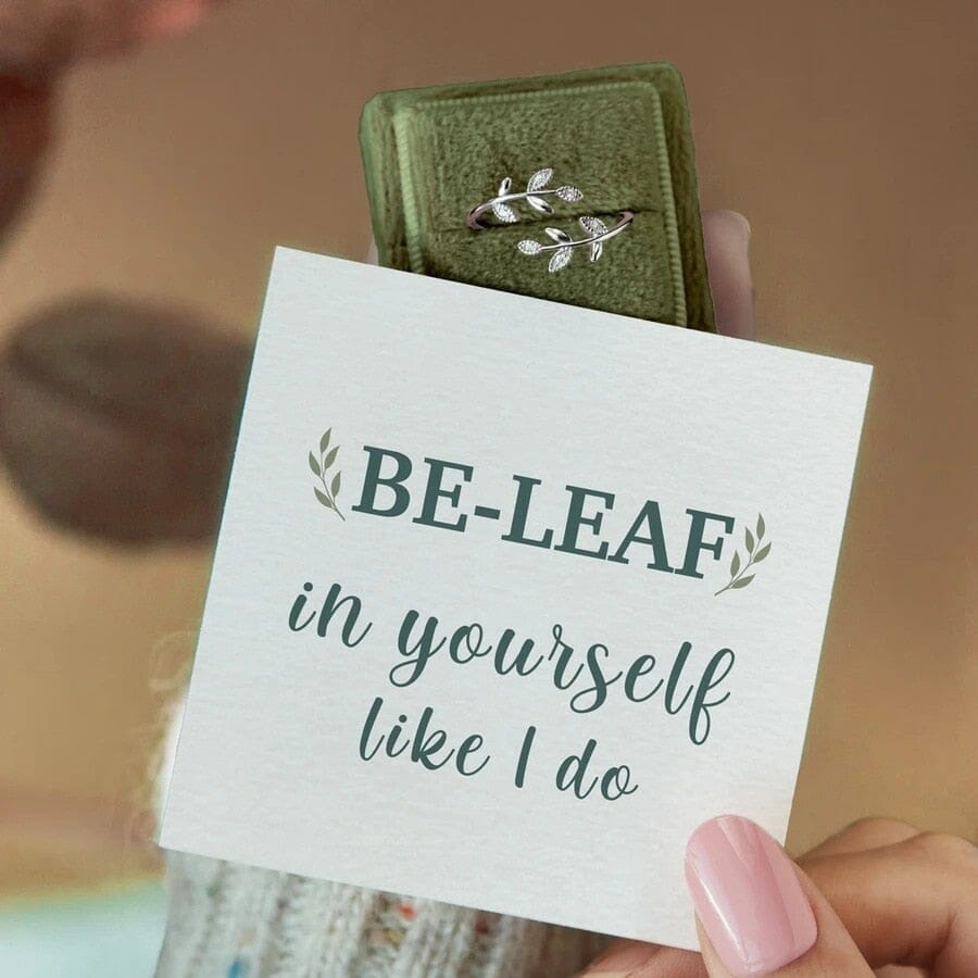 Be-Leaf Ring - Dossify