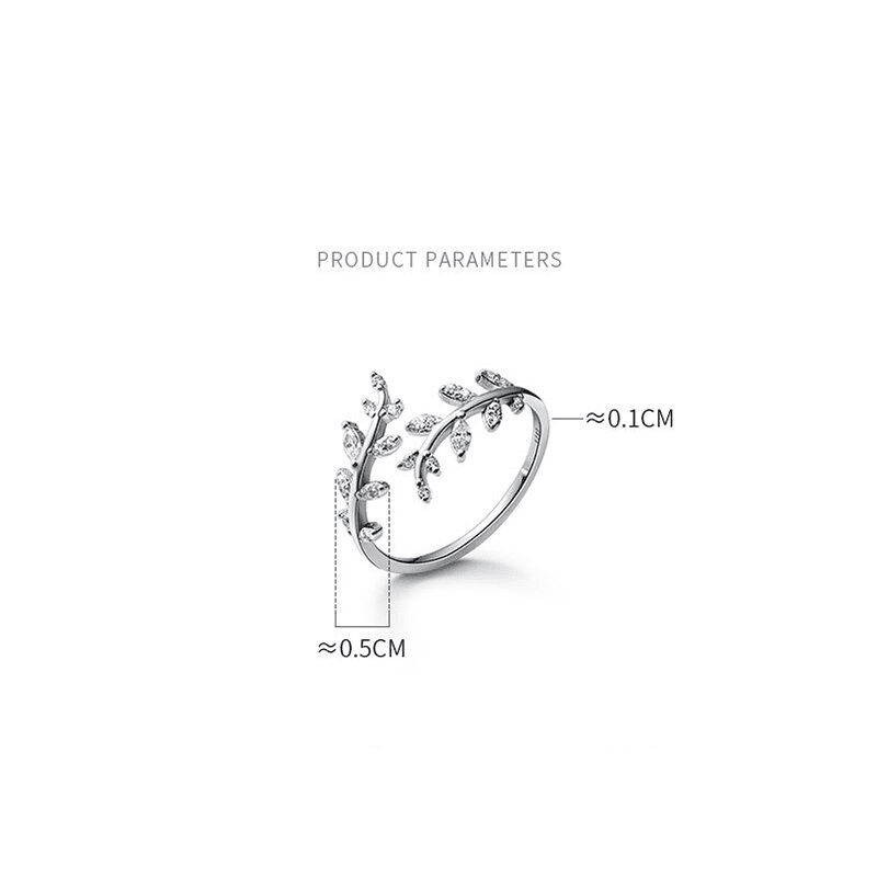 Be-Leaf Ring - Dossify