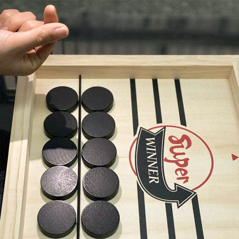 Brädspel 2 i 1 ishockeyspel - Dossify
