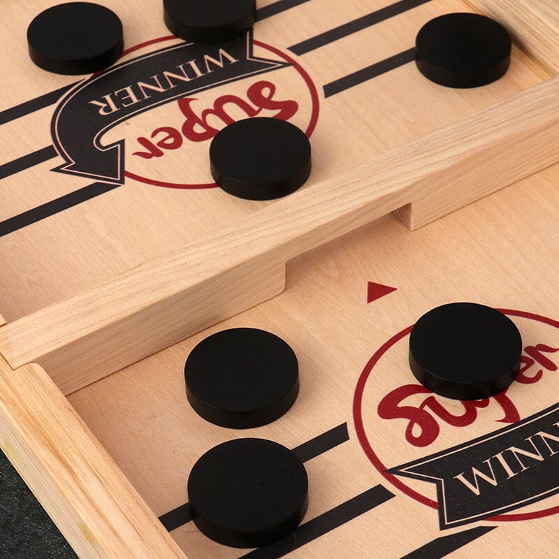 Brädspel 2 i 1 ishockeyspel - Dossify