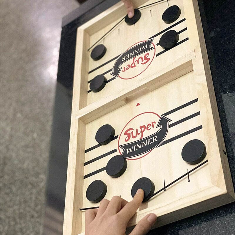 Brädspel 2 i 1 ishockeyspel - Dossify