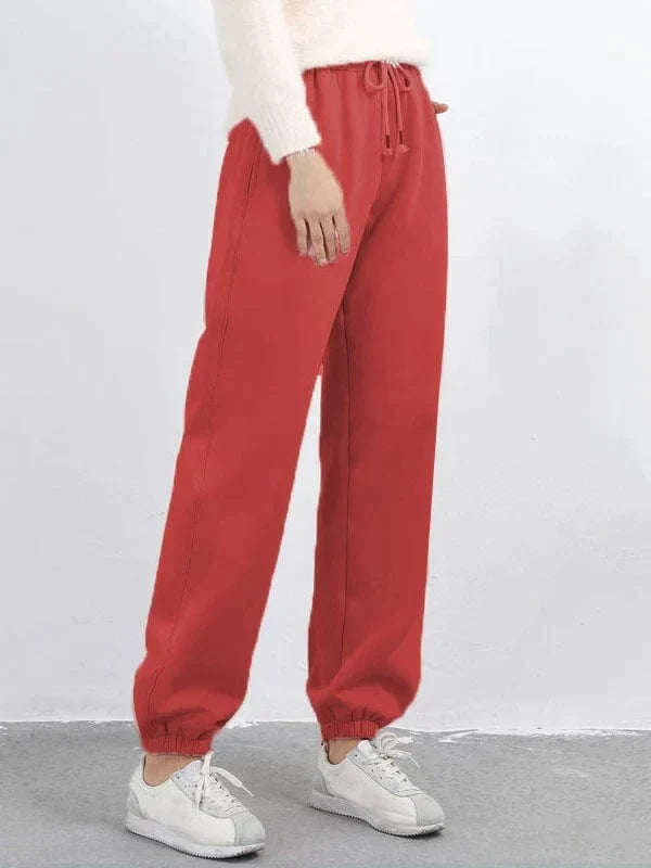 Brisket® | Joggingbyxor i bomullsfleece för kvinnor - Dossify