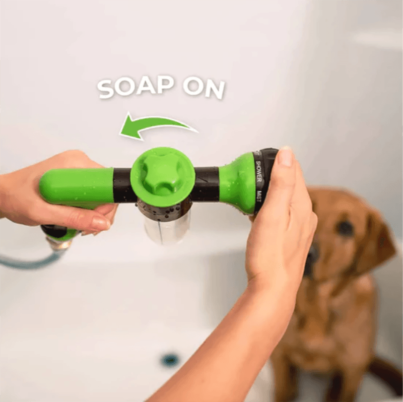 CLEANDOG Skummande Hydro Jet - Hunddusch - Dossify
