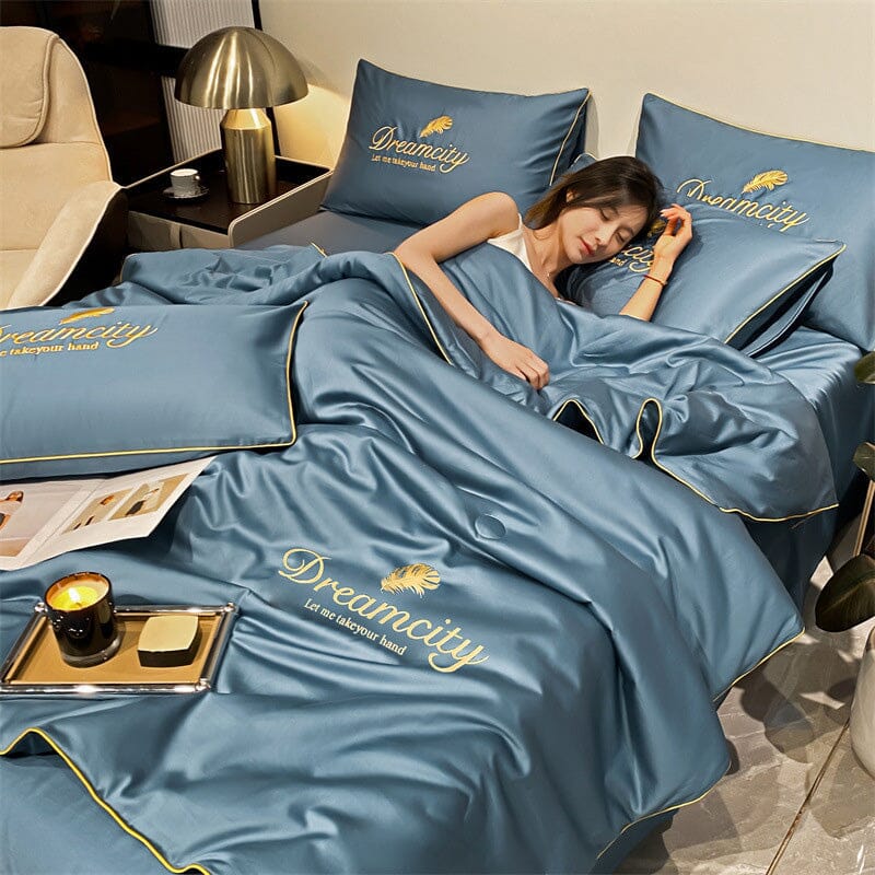 COOLBLANKET™ - Täcke i issilke - Dossify