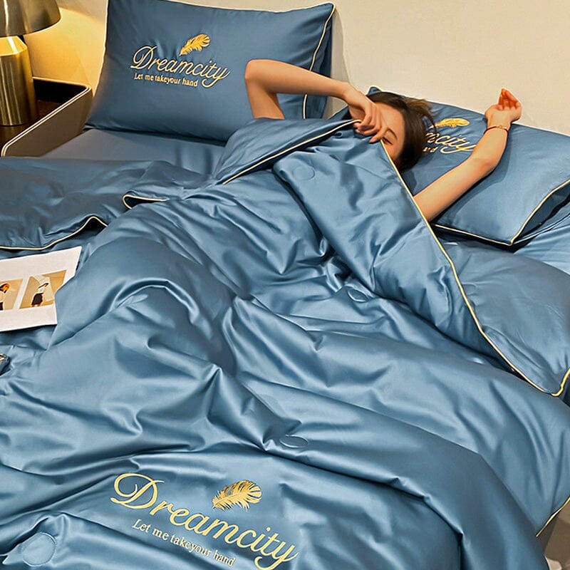 COOLBLANKET™ - Täcke i issilke - Dossify