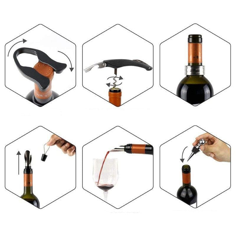 Deluxe presentset för vintillbehör - Dossify