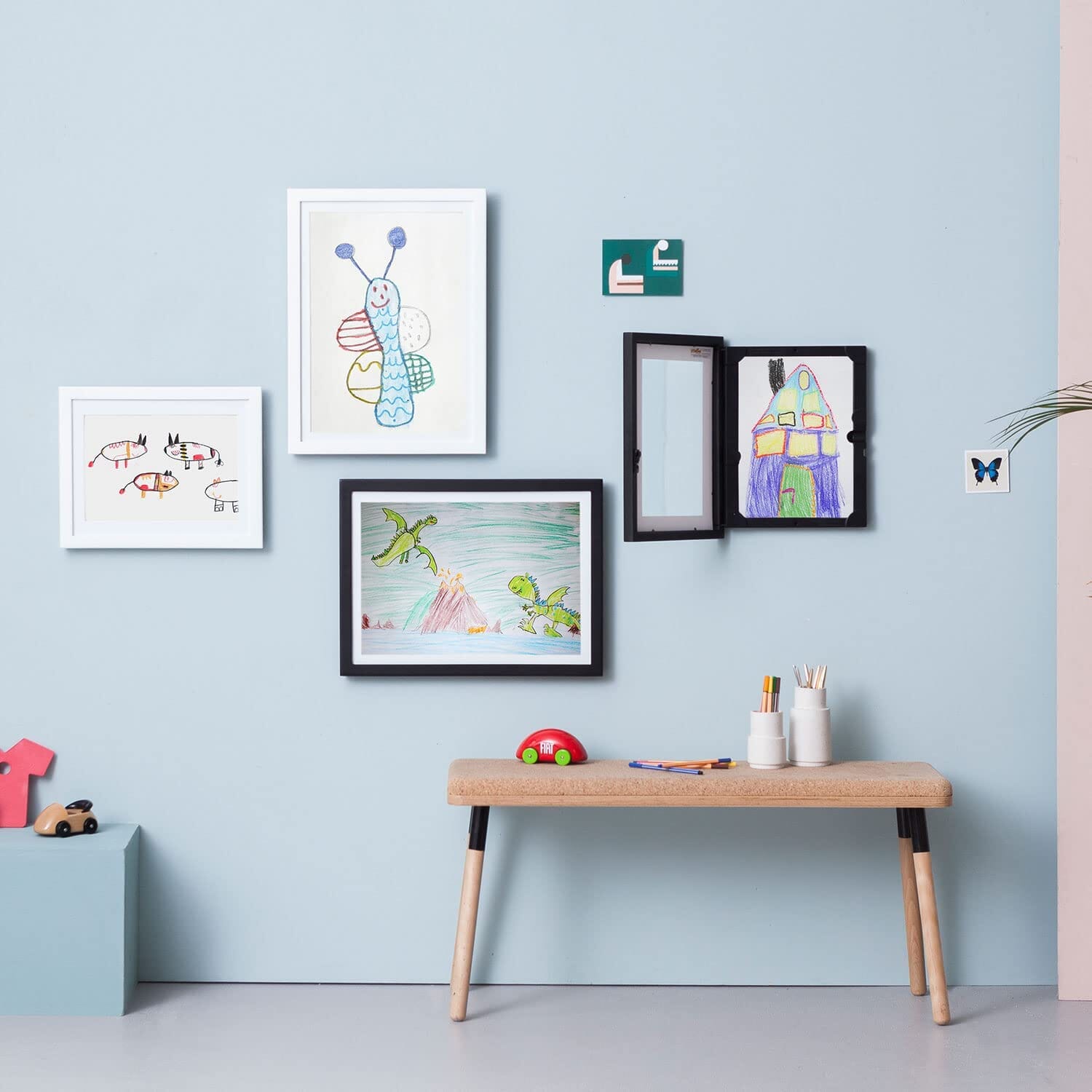 Ditt barns eget konstgalleri - Dossify