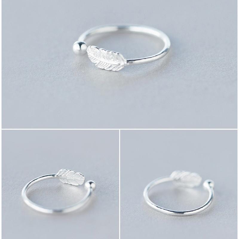 Fjäder Justerbar Ring - Dossify