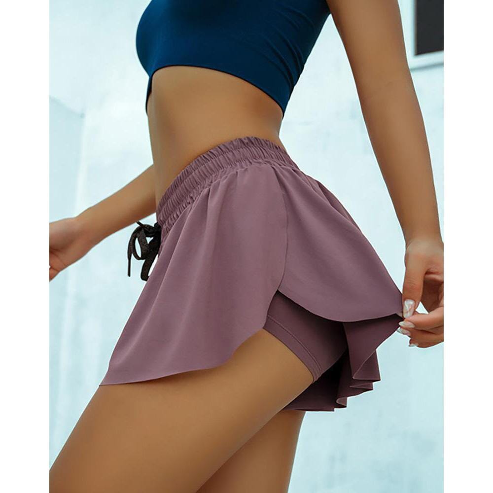 Flowy Fitness Shorts - Dossify