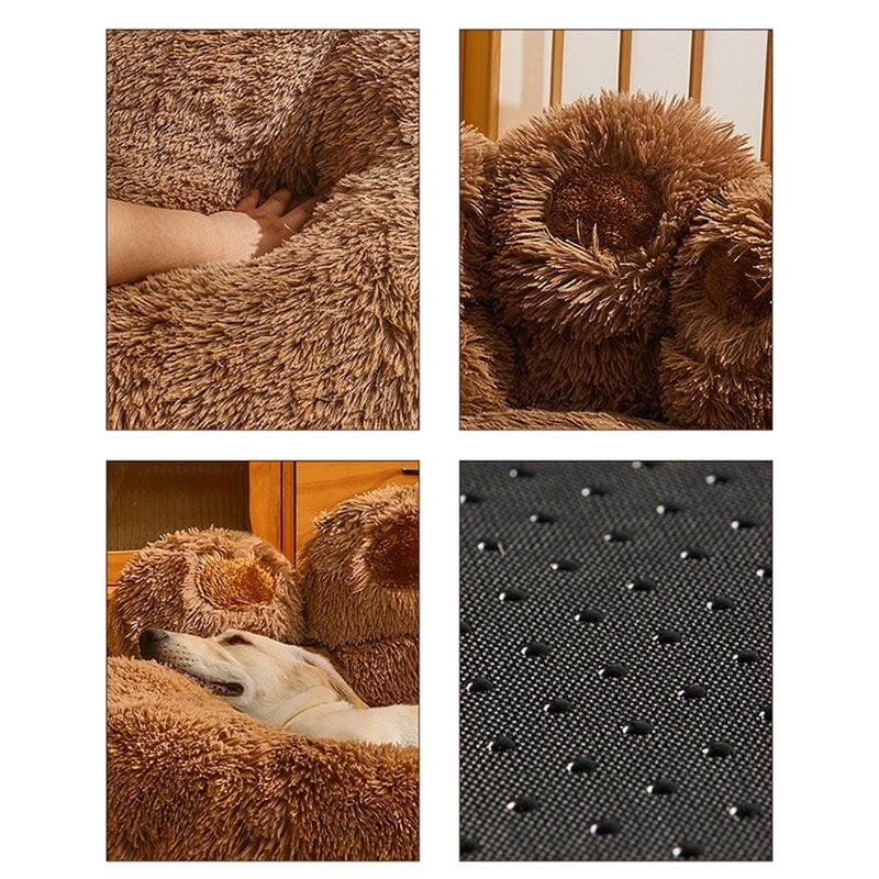 Fluffig och gosig bädd för hund och katt - Dossify