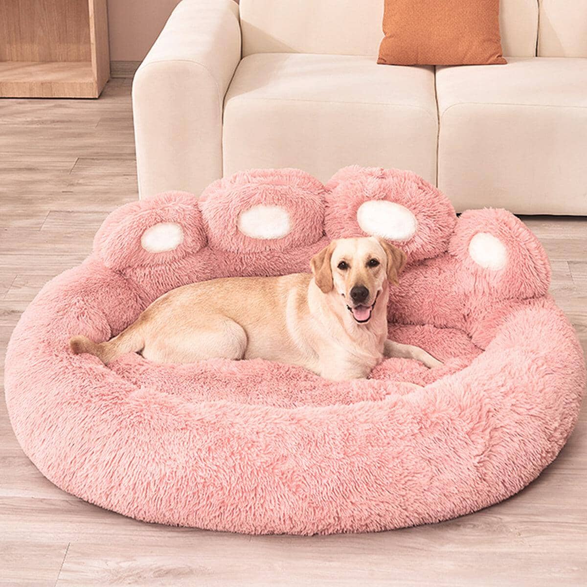 Fluffig och gosig bädd för hund och katt - Dossify