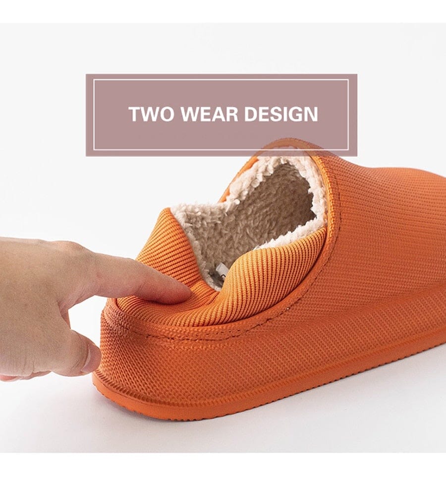 Fluffiga mjuka vintertofflor - Dossify