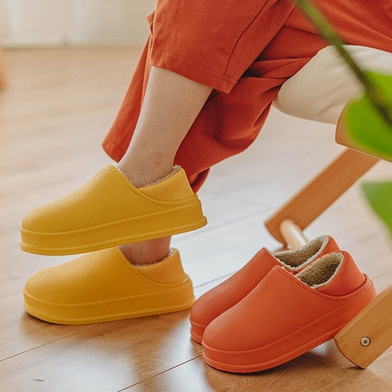 Fluffiga mjuka vintertofflor - Dossify