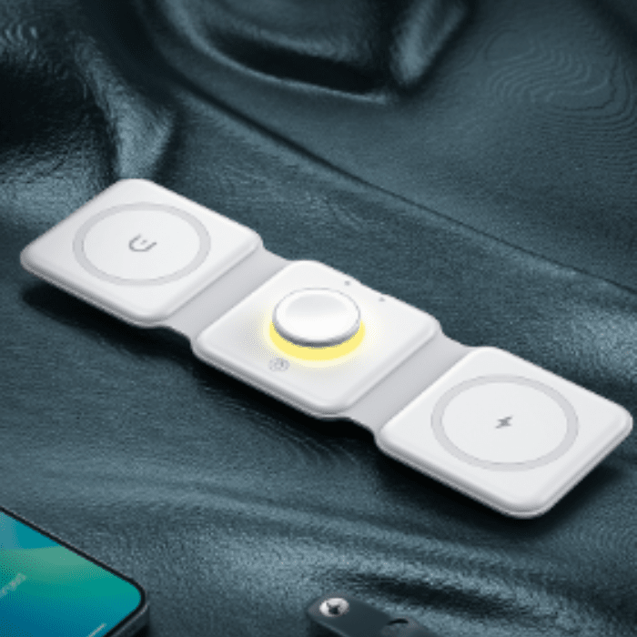 FOCUS CHARGE™ TRÅDLÖS LADDARE 3-I-1 - Dossify