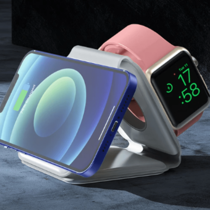 FOCUS CHARGE™ TRÅDLÖS LADDARE 3-I-1 - Dossify