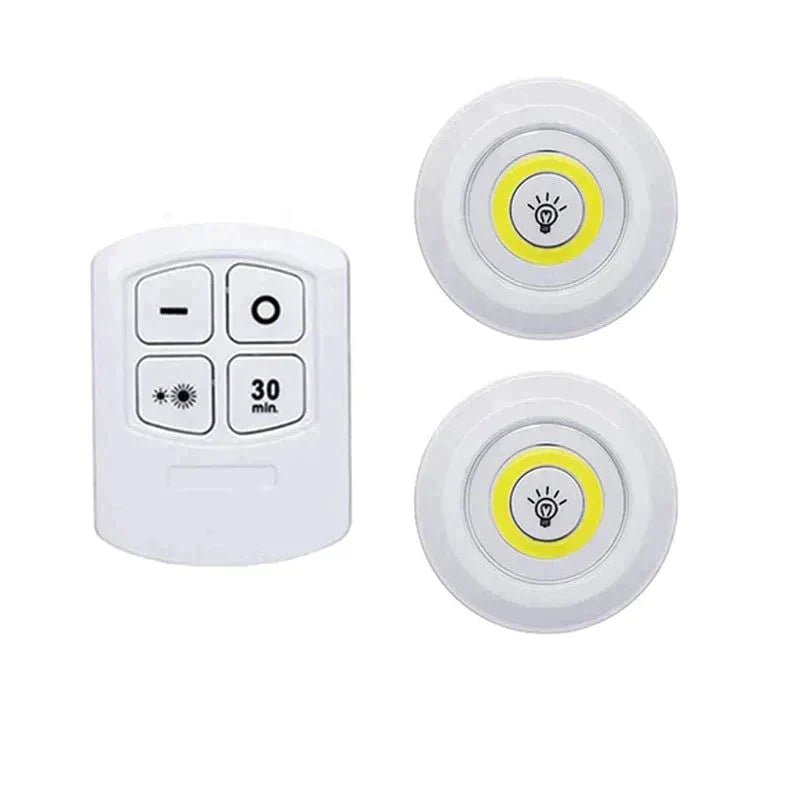 GloHub™ bärbar dimbar lampa (med trådlös fjärrkontroll) - Dossify