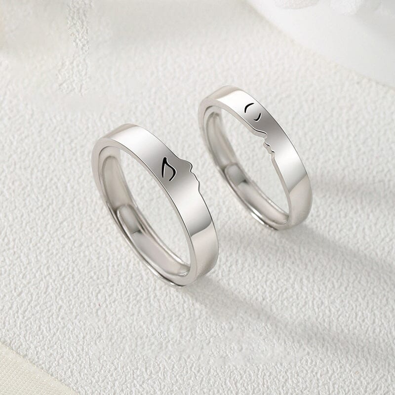 Infinity-ring Sterling Silver Parringar - Alla hjärtans dag Present - Dossify