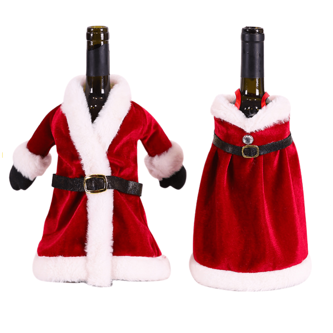 Julsäck till vinflaska - Dossify