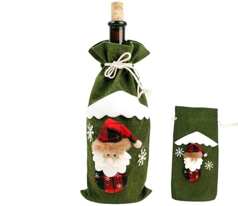 Julsäck till vinflaska - Dossify