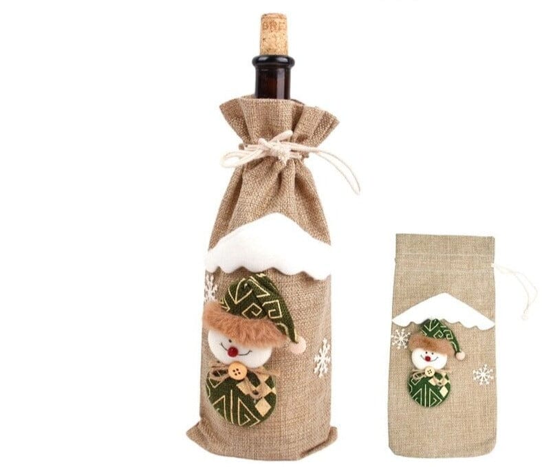 Julsäck till vinflaska - Dossify