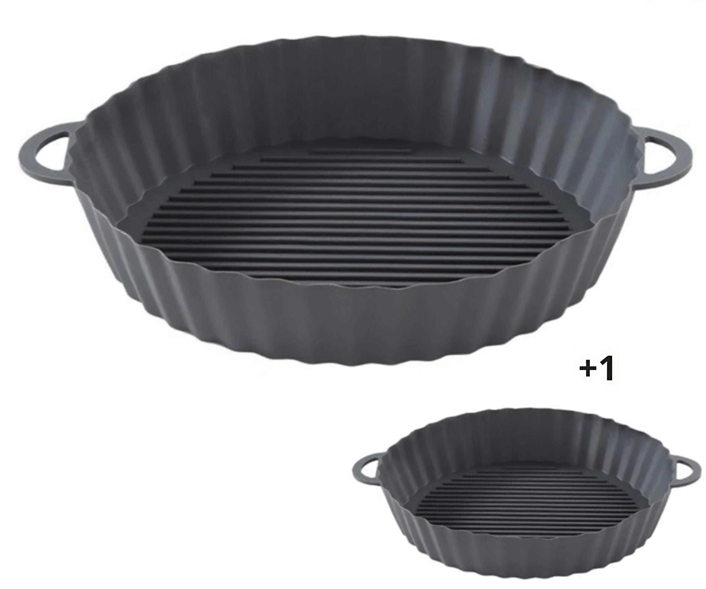 Kladdfri - Silikonform till Airfryer - Slipp diska airfryern - Dossify