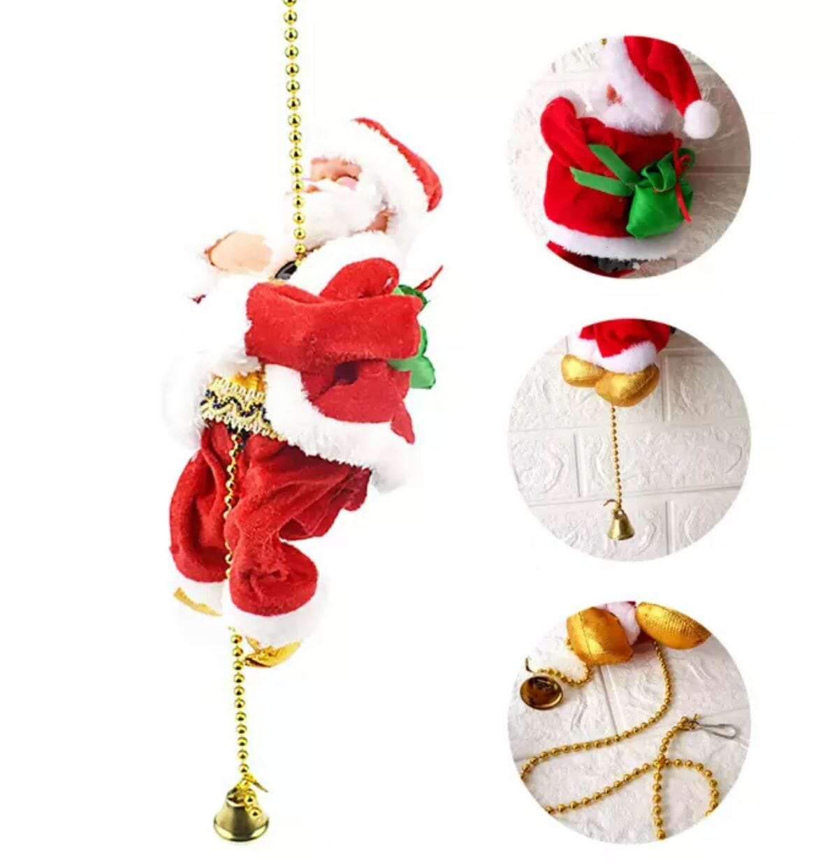 KlÀttrande tomte - Santa - Dossify