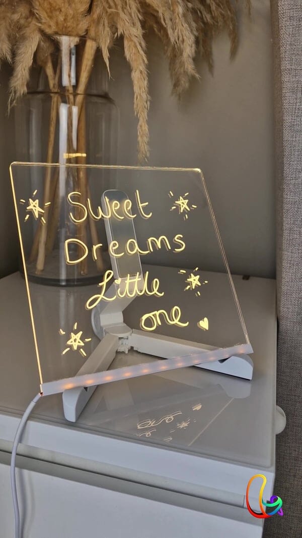 LED anteckningstavla med färger - Dossify