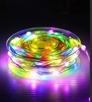 LED Julgransljus med magiska mönster - Dossify