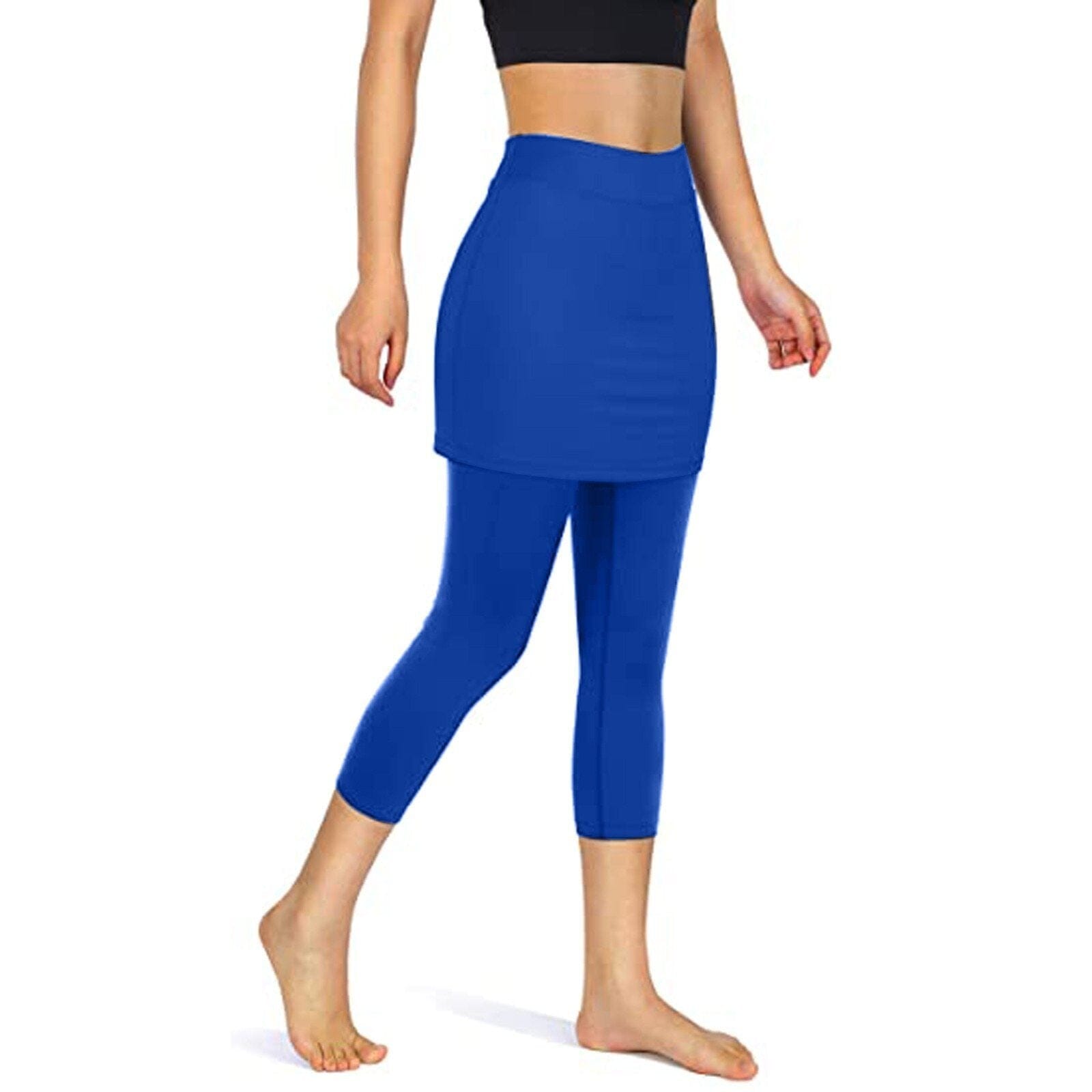 Leggings med kjol och fickor - Dossify