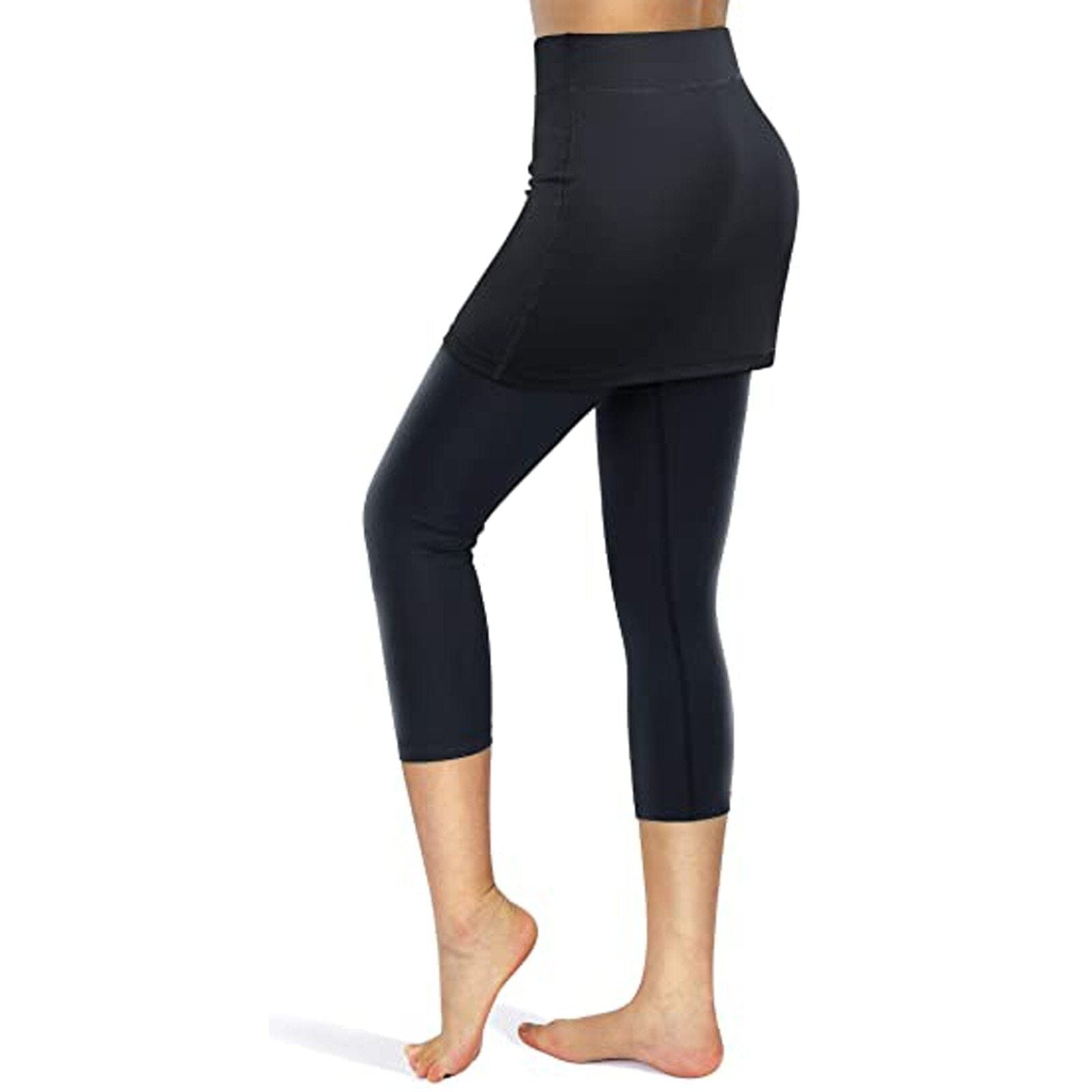 Leggings med kjol och fickor - Dossify